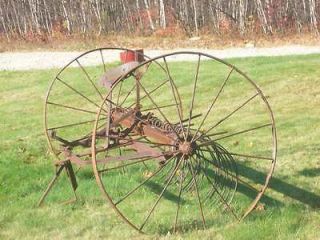 1800S Horse Drawn Hay Rake Vintage/Antique Farm Equipment JOHN DEERE 