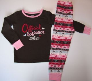 Gymboree 3T Official Hot Cocoa Taster Gymmies Pajamas   Winter Holiday 