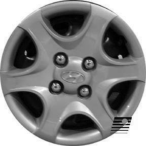 Refinished Hyundai Accent 2003 2005 13 inch Hubcap, Co