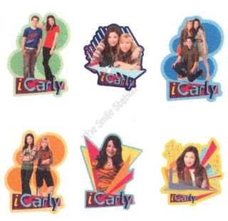 12 iCarly Temporary Tattoos Kid Party Goody Loot Gift Bag Filler Favor 