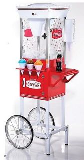   ICEE SNOW CONE MACHINE & CART 53 TALL (Coca Cola Series) ICE SHAVER