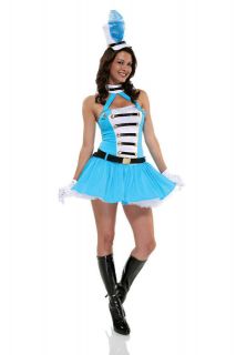  School Band Alice Wonderland Majorette Costume 