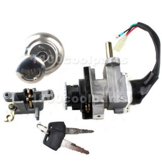 Gas Scooter Ignition Switch Key Set for Moped 50cc 150cc GY6 Parts