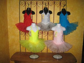   Toddler Leotard Tutu Ballet Dress Costume Dress Up Beautiful Colors
