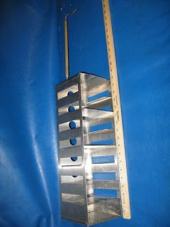 Metal freezer storage rack with long handle, dewar, liquid nitrogen