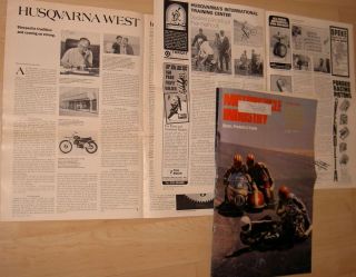   & CZ factory reports in 3 issues of Motorcycle Industry magazine