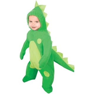 Infant Dinosaur Costume Halloween Dino T Rex Green Hooded 0 9 12 18 