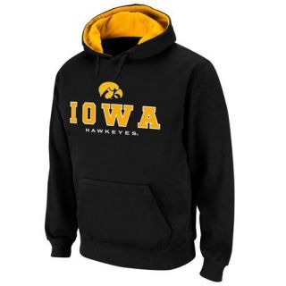Iowa Hawkeyes Black Sentinel Pullover Hoodie Sweatshirt