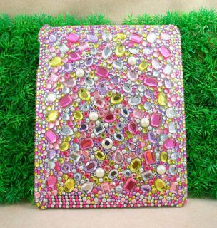   3D Bling Hard Back Cover Case For Apple iPad 1 1st Gen Colorful WP3