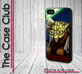iPhone 4 Case   iPhone 4s Cover   Master Yoda Star Wars Clone Wars 