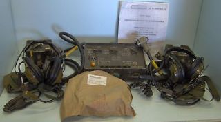 VIC 1 MILITARY VEHICLE INTERCOM SYSTEM 2 STATION CHECKED
