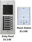   Door Buzzer System Intercom   Entry Panel and 50 Intercom Station