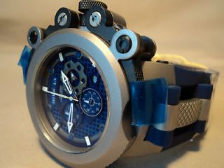 Invicta Titanium Coalition Forces Trigger Blue 0957 Chrono Dive Watch 