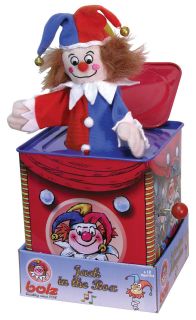 BOLZ Clown Jack in the Box # 921 52923 Old MacDoanld have a farm 