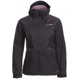 COLUMBIA Tested Tough Rain Coat/Jacket Womens Plus Size 1X/2X/3X Pink 