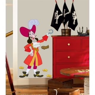 Jake & the Neverland Pirates Captain Hook Peel & Stick Giant Removable 