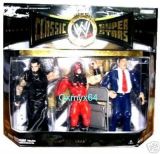 WWE Jakks Pacific Classic SuperStars Undertaker Kane Paul Bearer 3 
