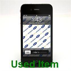 Apple iPhone 4 32GB (A1332)   (AT&T) 6.0.1   Black   Works Great