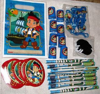 JAKE and the NEVER LAND PIRATES 48 piece FAVOR PACK ~ Birthday PARTY 