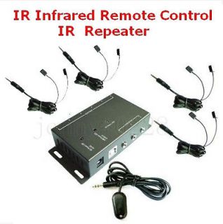   Extender 8 Emitters 1 Receiver Hidden IR Remote Control Repeater