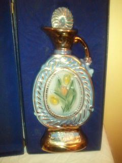 Jim Beams 175 Months Old, Collectors Decanter, Bottle With Display 