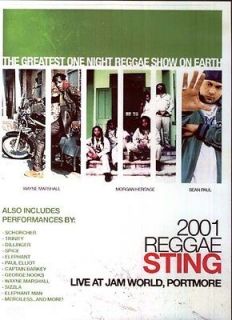 Reggae Sting 2001   Live at Jam World   Portmo New DVD