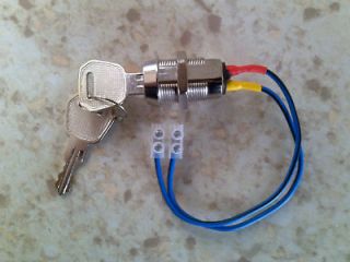 Mobility Scooter Key Lock Switch Replacement Part Ignition