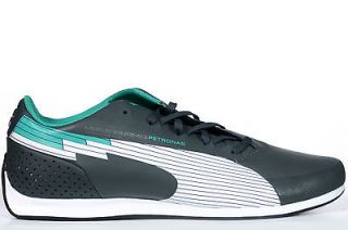 Puma Mercedes Mens Lace Up Leather Sneakers Evospeed F1 Low MAMGP 