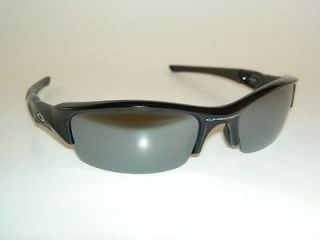   Flak Jacket POLARIZED Black Frame 12 900 Black Iridium Lenses