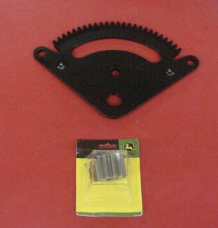 NEW JOHN DEERE STEERING SECTOR AND PINION GEAR L SERIES SABRE SCOTTS