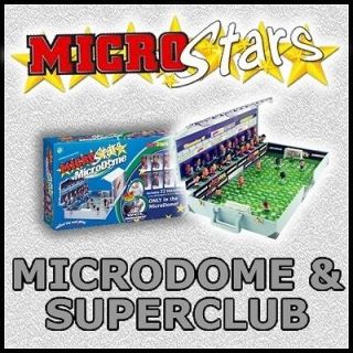 Corinthian MICROSTARS MICRODOME SUPERCLUB POWERSHOT GAMES SoccerStarz