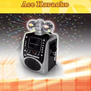 Singing Machine CDG Karaoke System with Disco Lights 45 day returns 