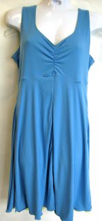 GoLite Womens Medium   Cayambe Reversible Dress  Meridian Blue/Pear