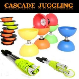 Cyclone Triple Bearing Diabolo with Sticks and Extra String   Diablo 