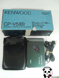   for Collection  Used STEREO Cassette Portable Player KENWOOD CP V5(B