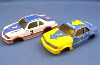 1980s Vintage Darda Rokar Amrac Cox Slot Car Body Pair