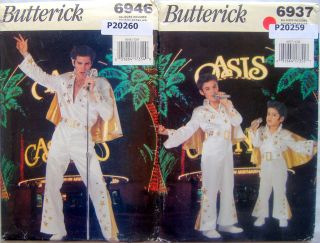 Elvis Costume Sewing Pattern in Sewing Patterns