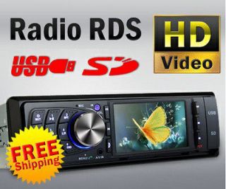 NEW In Deck Car DVD Player CD VCD 3 HD Detachable Digital Screen USB 