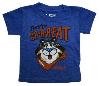   Flakes Tony The Tiger Theyre Great Life Clothing Toddler T Shirt Tee