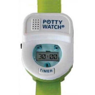 Kids Toddler Potty Time Watch Toilet Training Aid Green