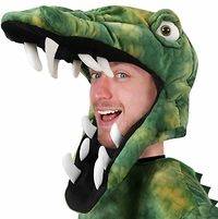 Adult Crocodile Hat Halloween Holida Costume Party (Size Adult 