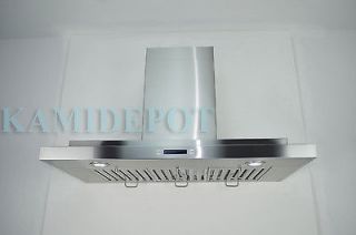 30 Wall Mount Stainless Steel Range Hood w/Removable Baffle Filters K 