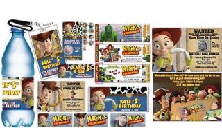 Toy Story, Woody, Jessie Party Invitations & Favors