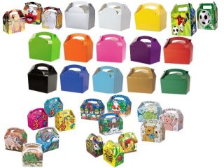   Kids Meal Box Bag   Wedding Favour Party Activity Food   Party Boxes
