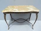 Nice French bronze and onyx coffee table # 08127