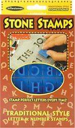 CONCRETE/STONE STAMP SET(LETTERS & NUMBERS))TRADI​TIONAL