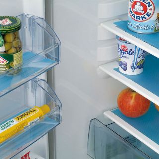 NEW Refrigerator Shelf Drawer Liner 2 Roll 1Set Useful All Over The 