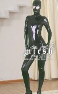 Latex/Rubber/C​atsuit/Costume zentai/party/h​ood/glove