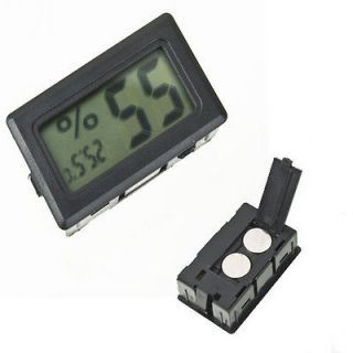   5v Digital Thermometer Hygrometer LCD display indoor outdoor black new