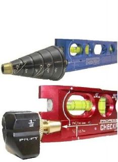 Checkpoint laser torpedo level accessory, slope block or center bore 
